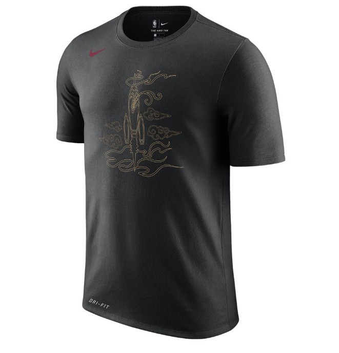 NoName, Houston Rockets - Sleeve Edition (Negro) - Haga click en la imagen para cerrar